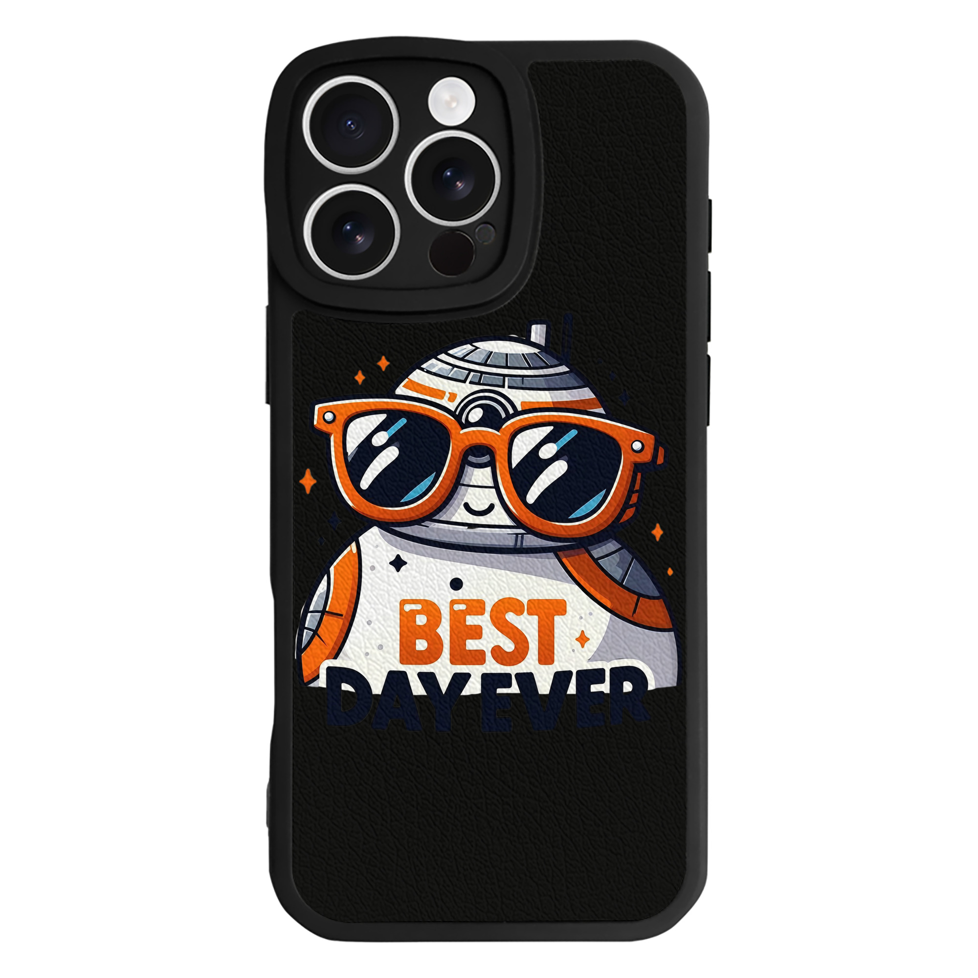（画像用） スター・ウォーズ Star Wars 【iPhone 16シリーズ対応】シリコンスマホケース（レザー調） 材質：シリコン